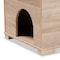 Baxton Studio Mariam ModernOak Finished Wood Cat Litter Box Cover House 194-11763-ZORO - alternate 10